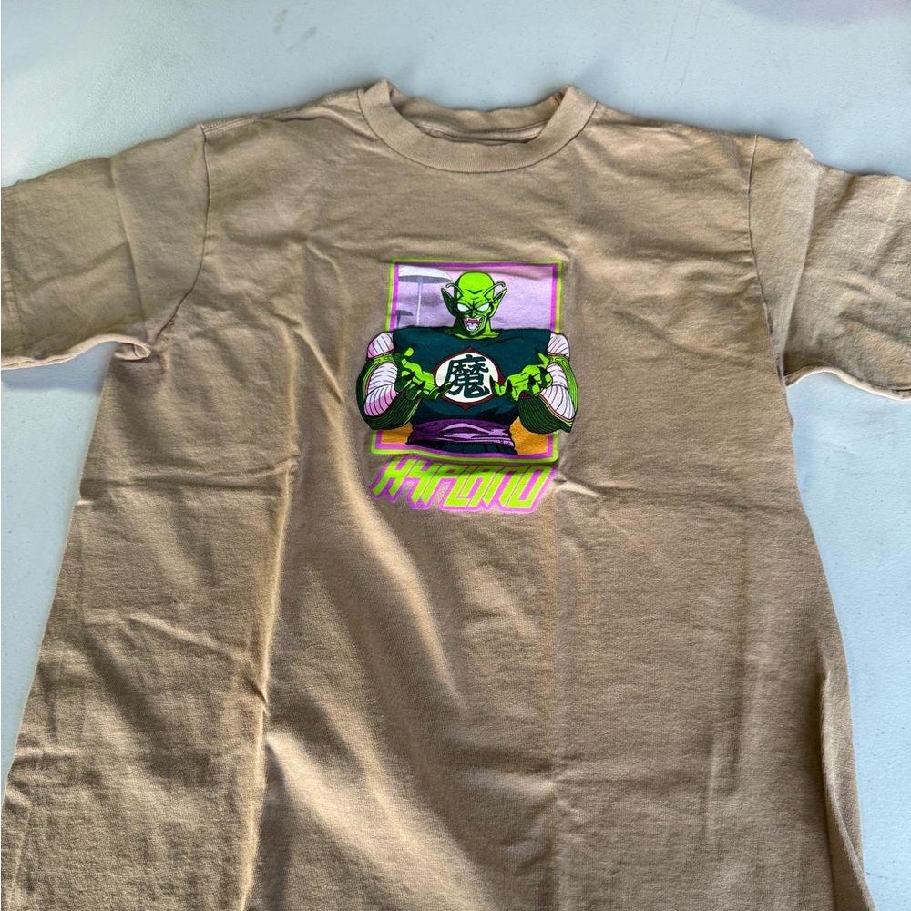 Dragonball Z Graphic T-Shirt in Tan, Men’s Medium.  VGC, like new!